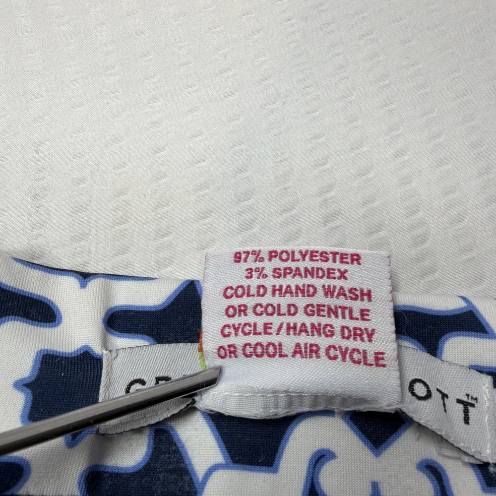 Gretchen Scott Skippy Skort Blue Rio Gio Golf Pickleball Tennis Medium Stretch - Picture 7 of 12